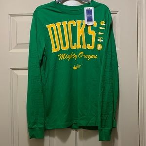 Nike University of Oregon Ducks Football Long Sleeve T-Shirt